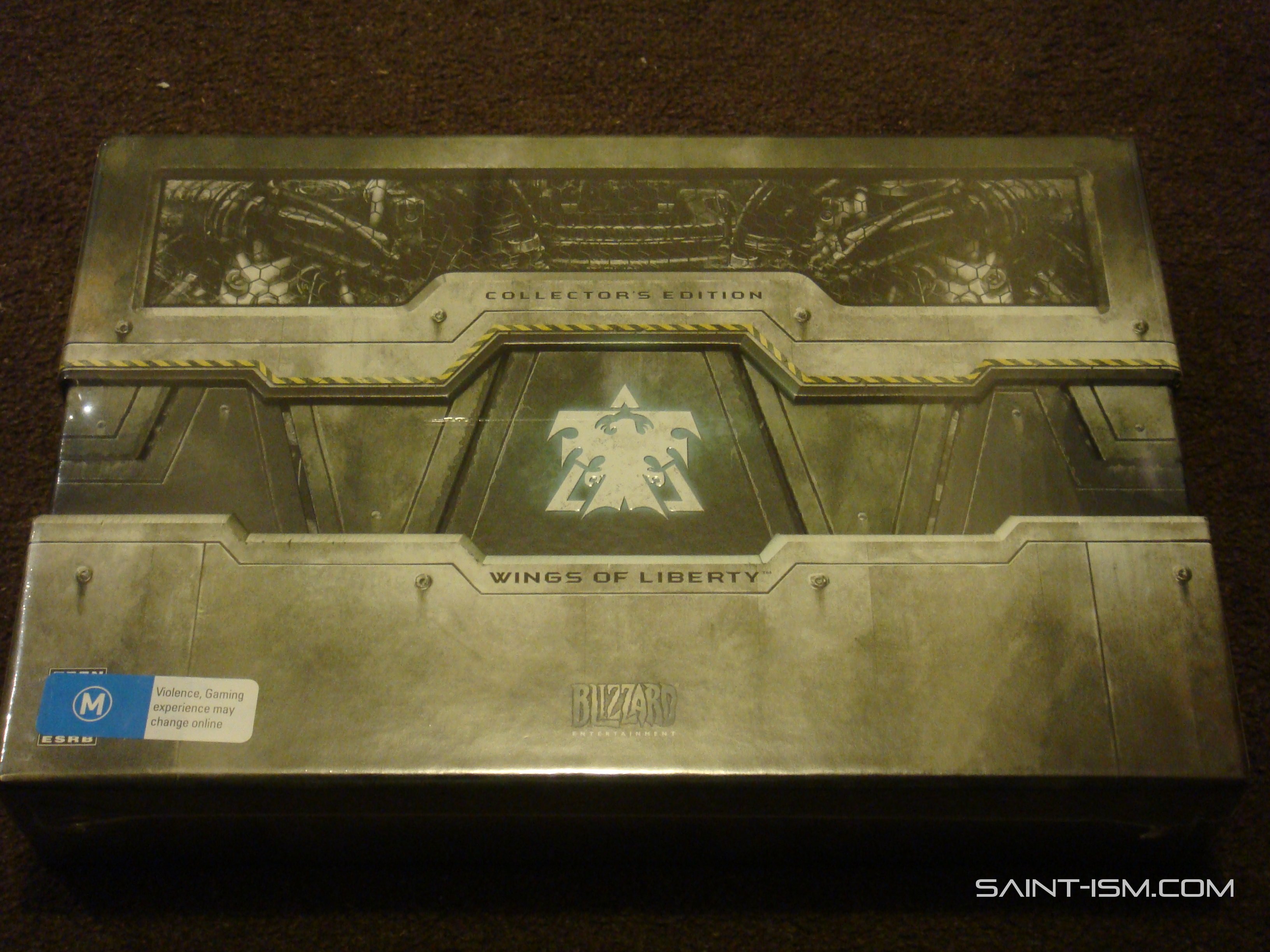 Starcraft II – Wings of Liberty Collector’s Edition Unboxing | Saint ...