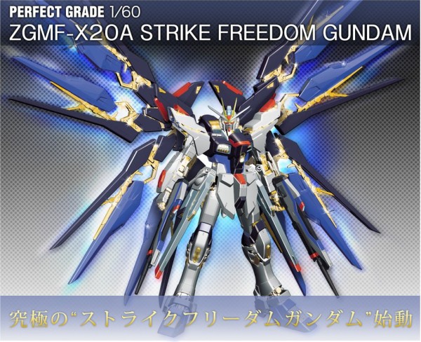 1/60 Perfect Grade Strike Freedom Gundam