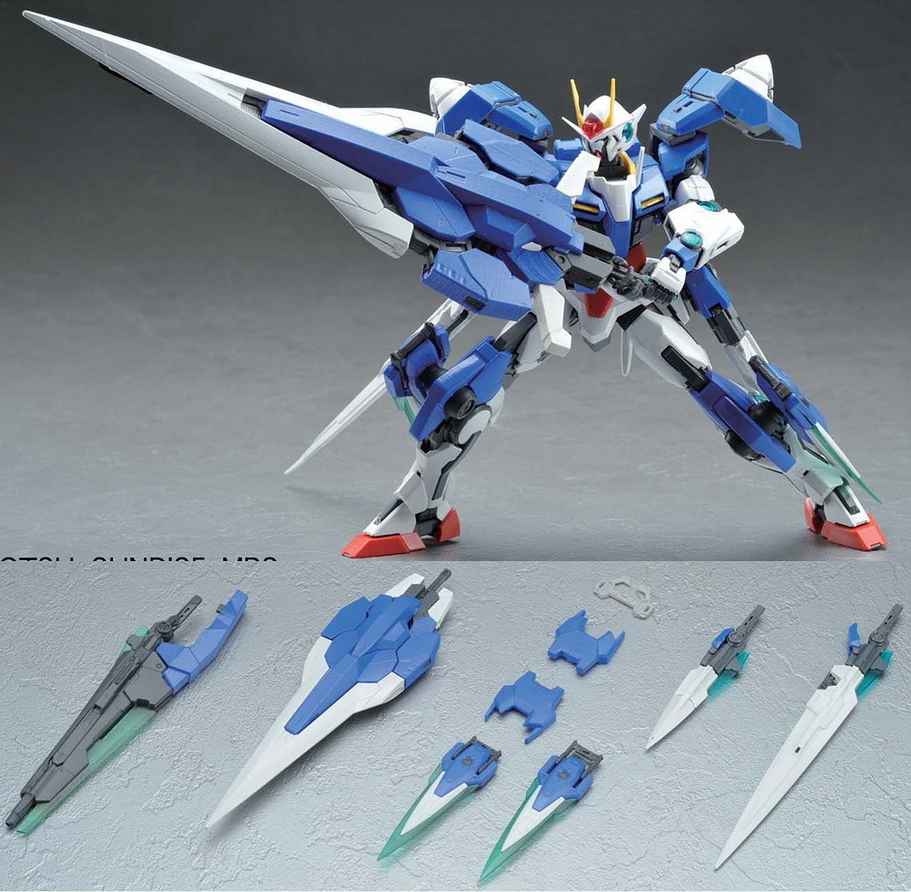 Hobby Mag scans of MG 00 Seven Swords, Delta Plus | Saint-ism – Gaming