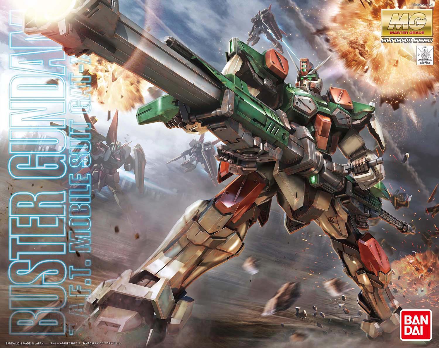 Box Art and Official images of MG Buster Gundam | Saint-ism – Gaming