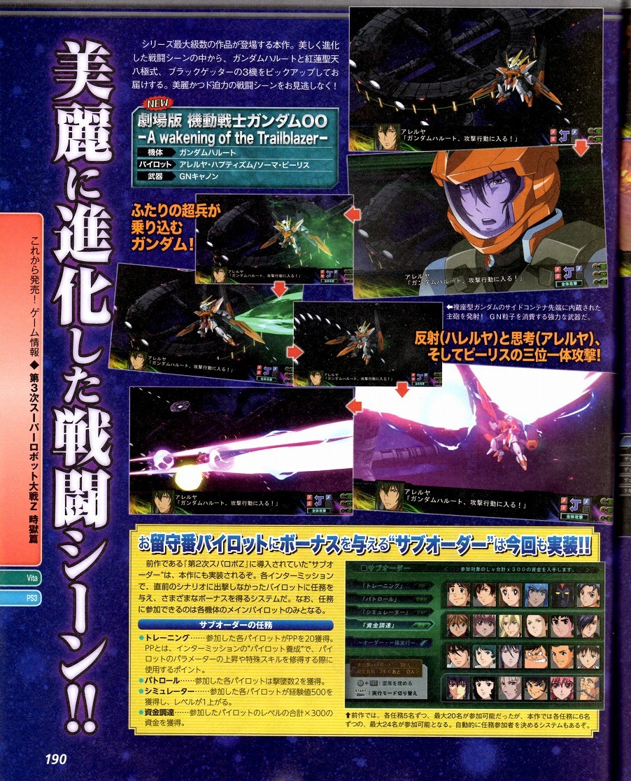 Banpresto Originals and mecha revealed for Super Robot Wars Z3
