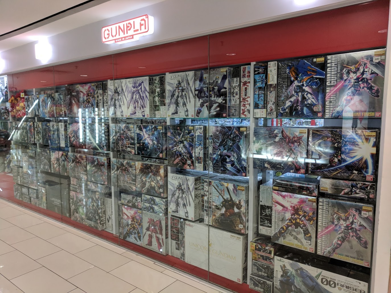 sunshine plaza gundam shop