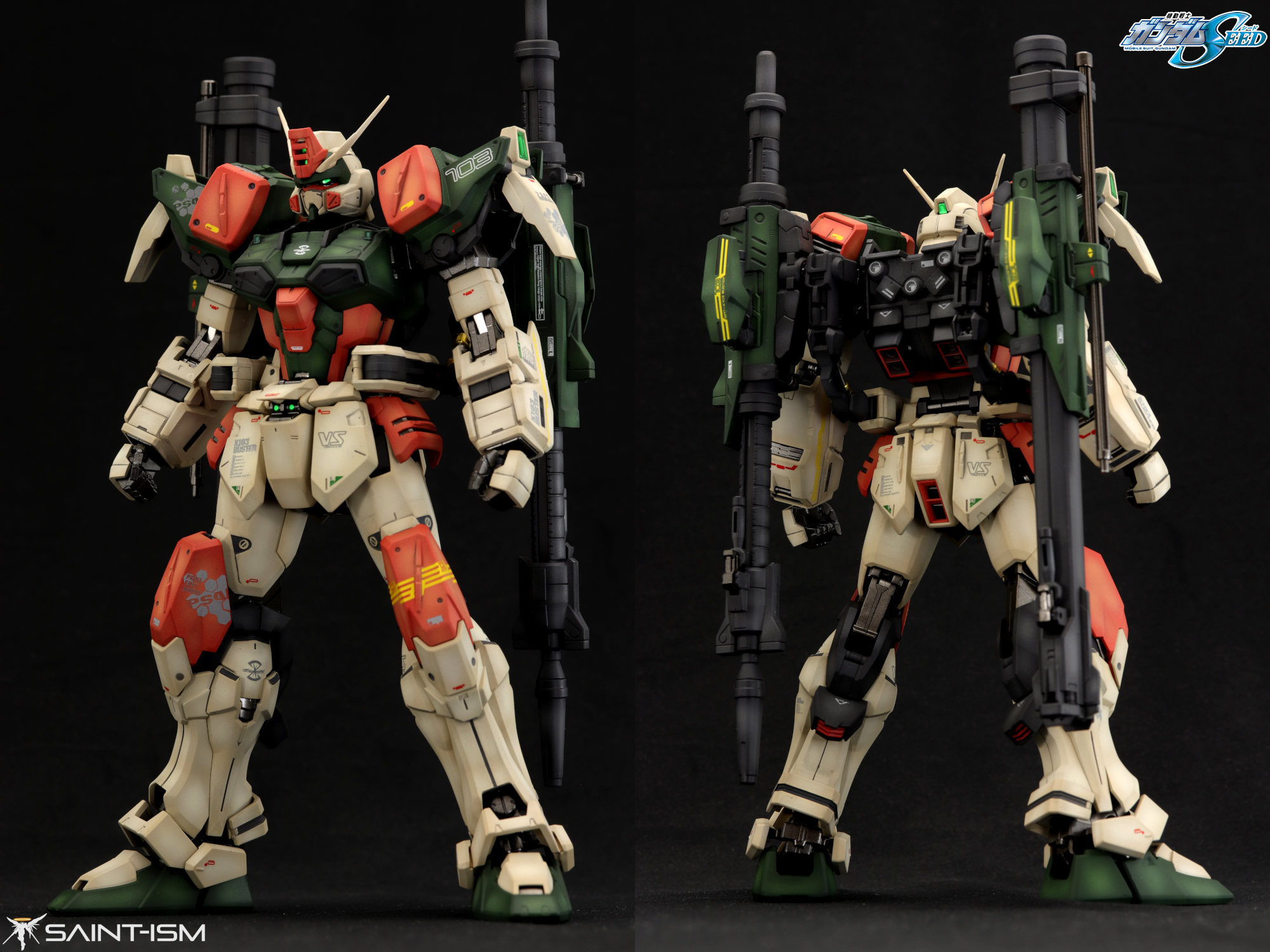 Rebuild of GAT-X – MG Buster Gundam build retrospective