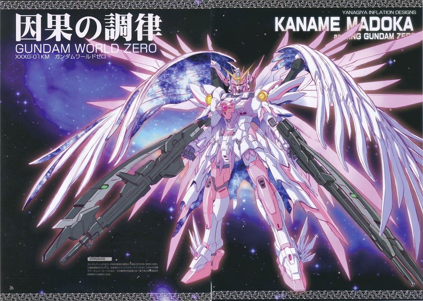 Mg Wing Gundam World Zero Ew Ver Ka Build Retrospective Saint Ism Gaming Gunpla Digital Art