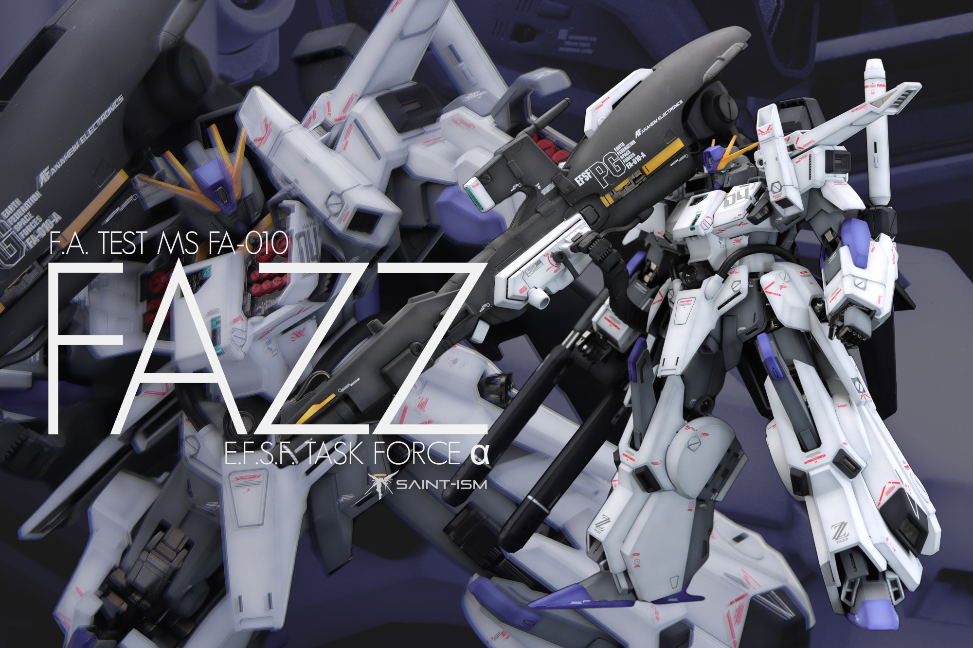 MG FAZZ ver.Ka | Saint-ism – Gaming, Gunpla, Digital Art